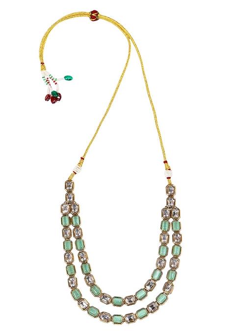 Gold Plated Indian Ethnic Kundan Pearl Fancy Bridal Traditional Choker Necklace Jewellery Set