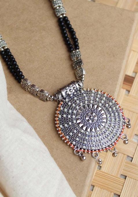 Dana Chakra Embossed Necklace