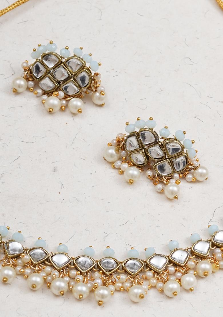 Maharani Haar Necklace Set - Indya