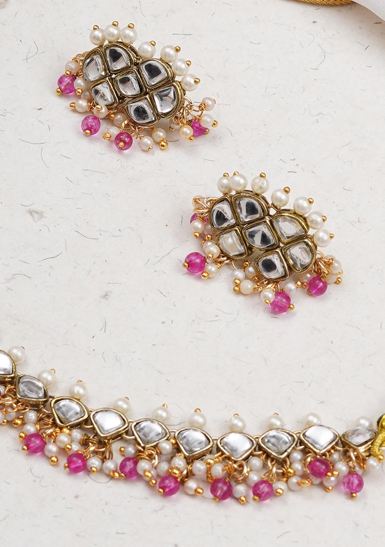 Maharani Haar Necklace Set - Indya