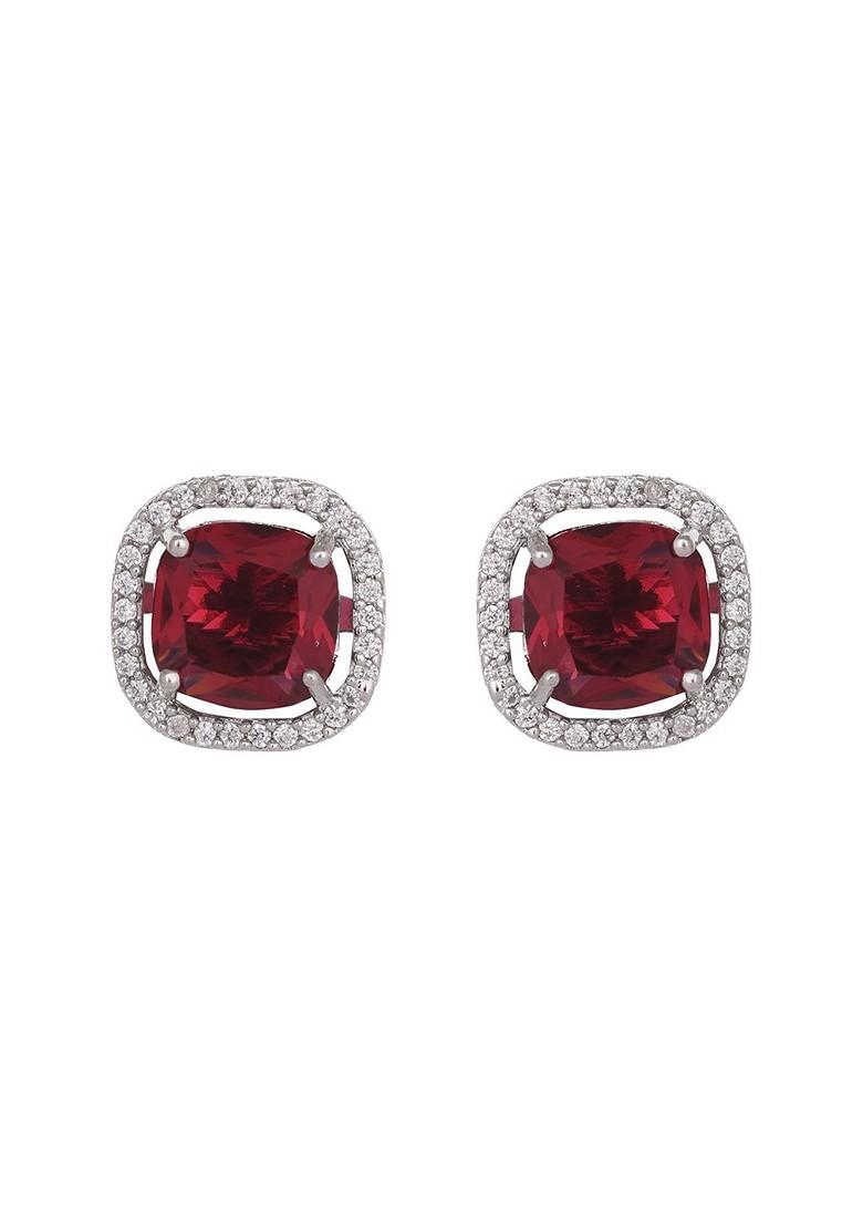 Artificial Stones Studded And Pearls Jewellery Set