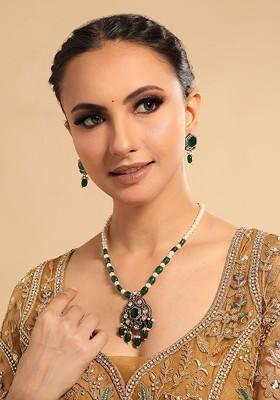 22K Gold Plated Cubic Zirconia Jewellery Set