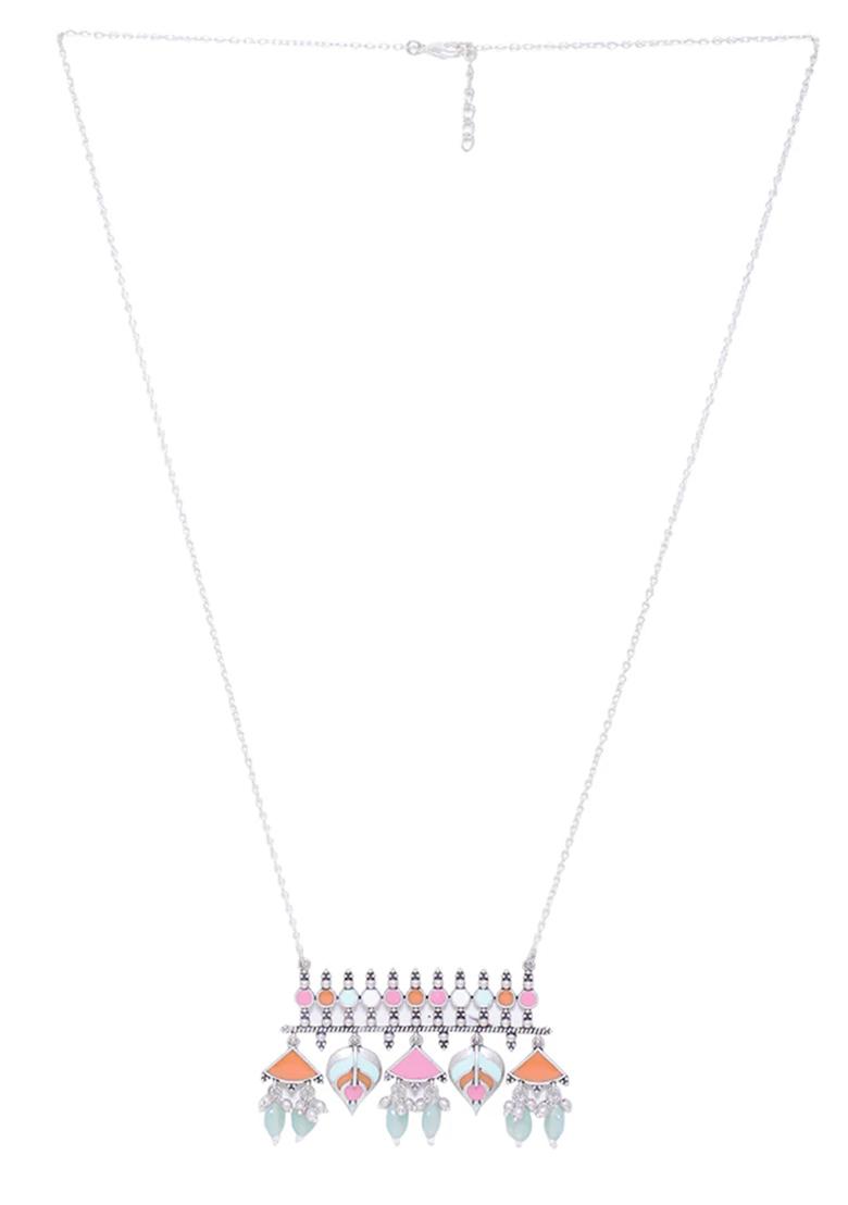 Multicolor Alloy Necklace Set