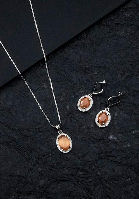 Silver Plated Pendant Sets