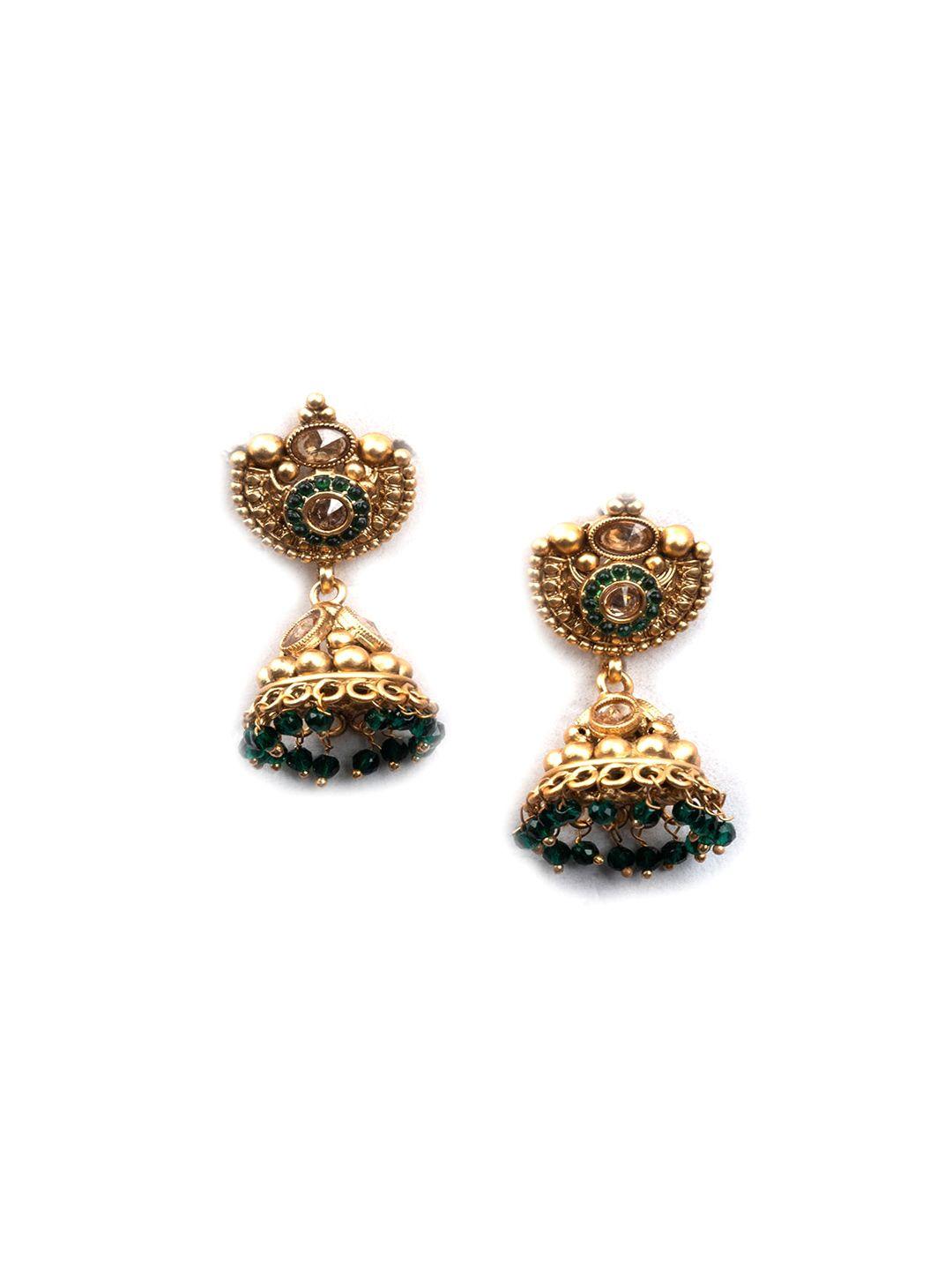 Gold Plated Necklace And Earrings