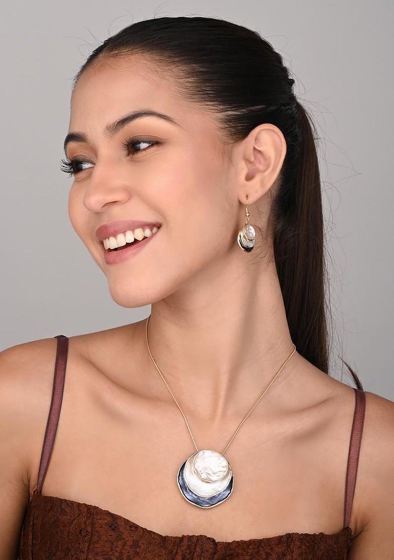 Gold Plated Jewellery Set - Indya