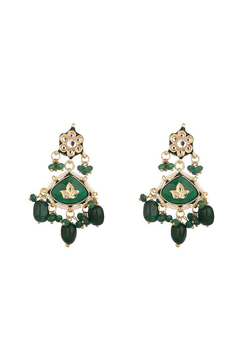 Contemporary Drop Earrings - Indya