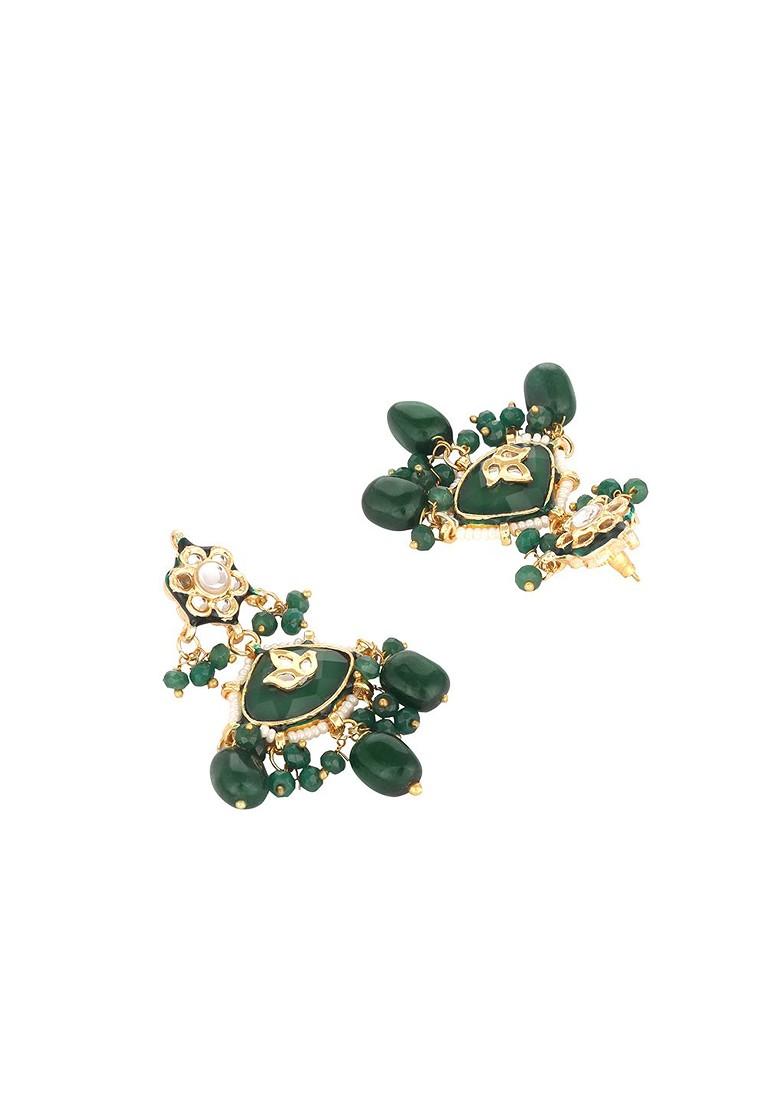 Contemporary Drop Earrings - Indya