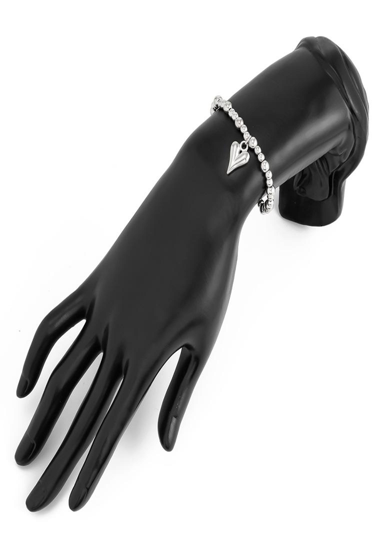 Silver Lobster Clasp Alloy Jewelry Set For Women - Indya