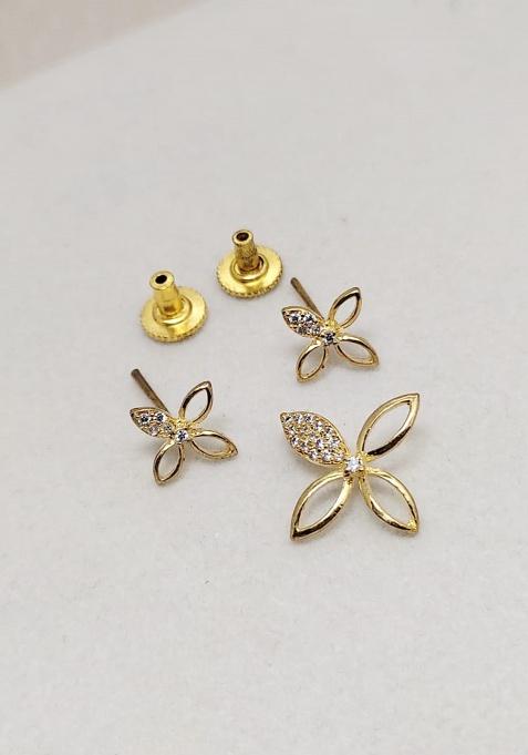 Golden Fancy Alloy Pendant Set