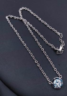Silver Fancy Alloy Pendant Set