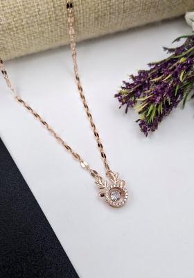 Gold Fancy Alloy Pendant Set