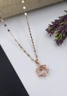 Gold Fancy Alloy Pendant Set