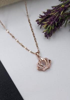 Gold Fancy Alloy Pendant Set