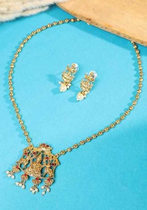 Multicolor Brasso Jewellery Set