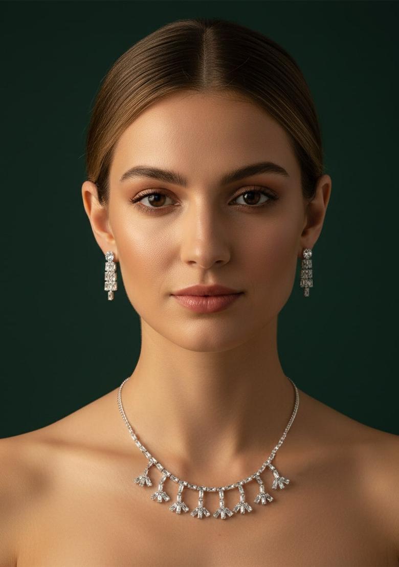 Rose Stainless Necklace - Indya