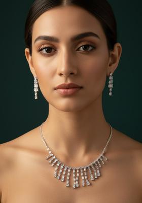 Golden Stainless Necklace Set