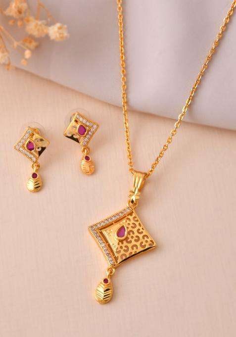 Gold Stainless Steel Pendant