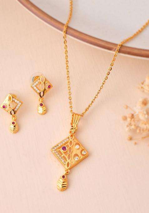 Gold Stainless Steel Pendant