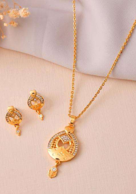 Gold Stainless Steel Pendant
