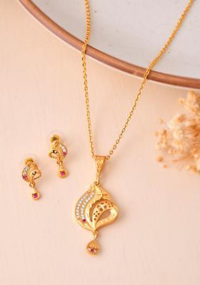 Gold Stainless Steel Pendant