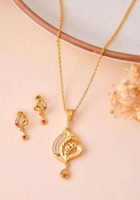 Gold Stainless Steel Pendant