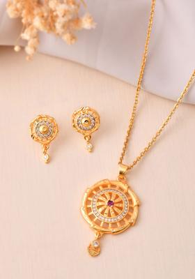 Gold Stainless Steel Pendant