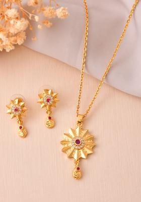 Gold Stainless Steel Pendant