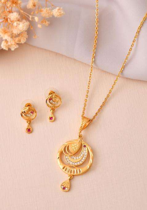 Gold Stainless Steel Pendant