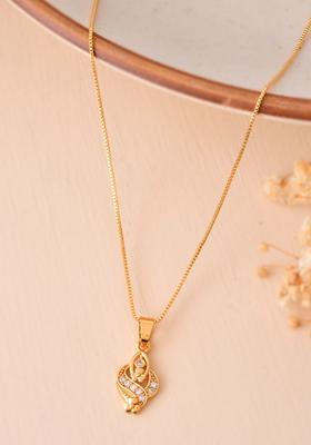 Gold Stainless Steel Pendant