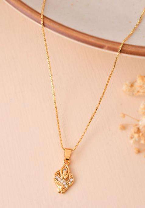 Gold Stainless Steel Pendant