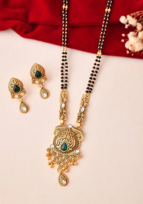 Gold Stainless Steel Mangalsutra