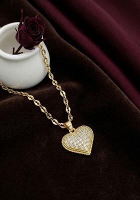 Golden Alloy Chain Pendant