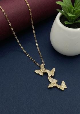 Golden Alloy Chain Pendant