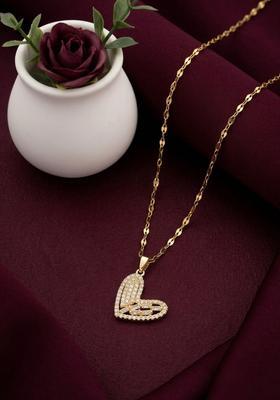 Golden Alloy Chain Pendant