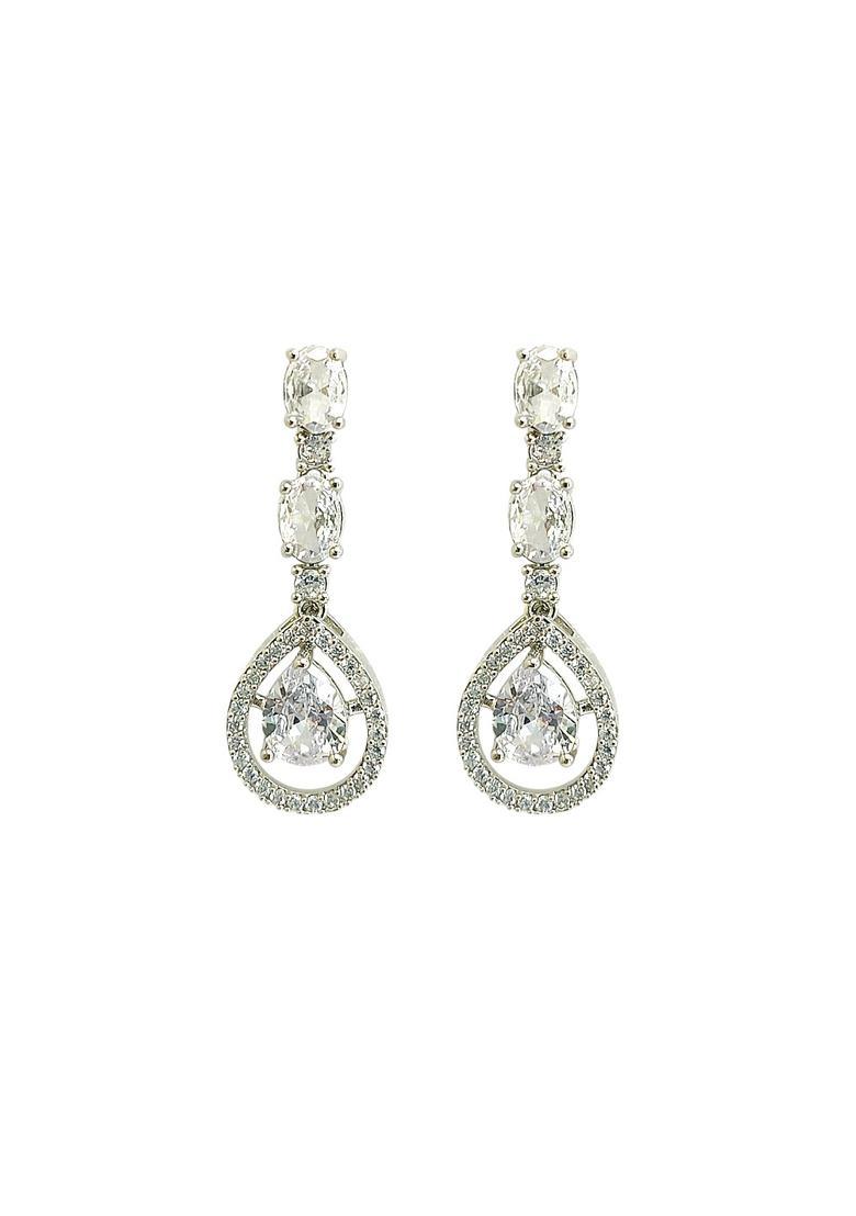 Silver Alloy Neckalce Set - Indya
