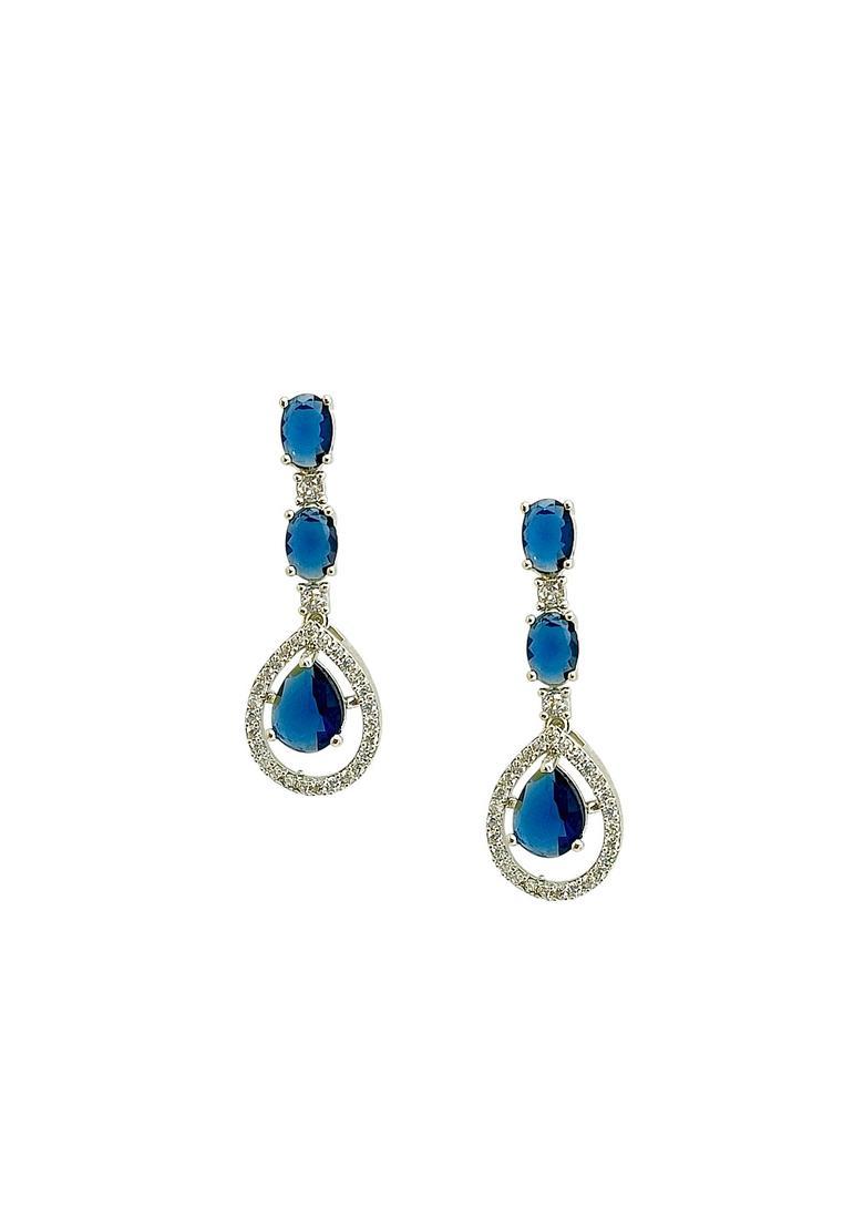 Silver Alloy Neckalce Set - Indya