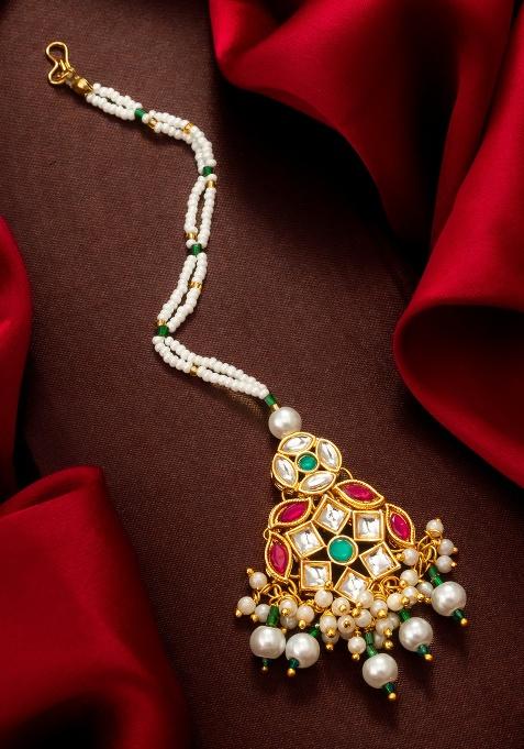 Multicolor Alloy Mangtikka