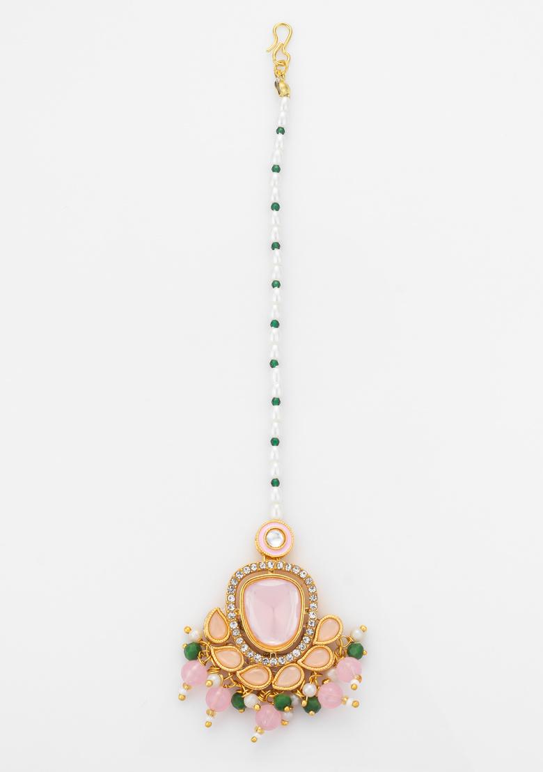 Pink Alloy Mangtikka - Indya