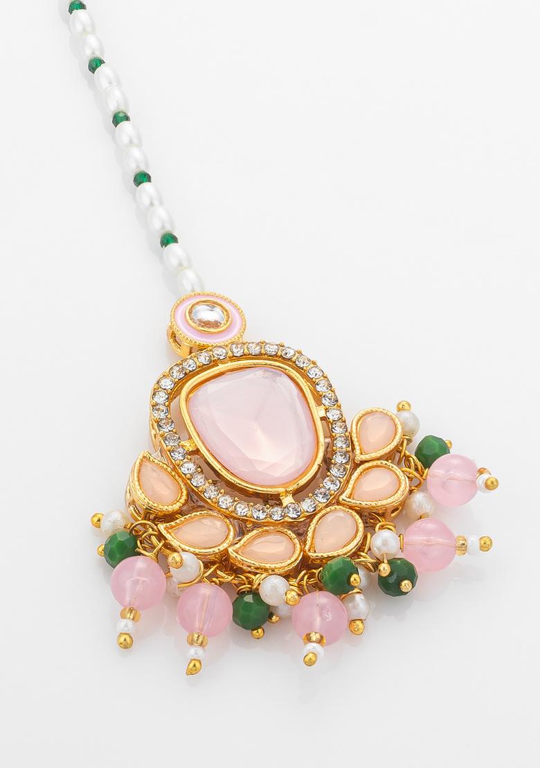 Pink Alloy Mangtikka - Indya