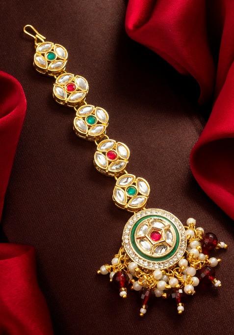 Multicolor Alloy Mangtikka