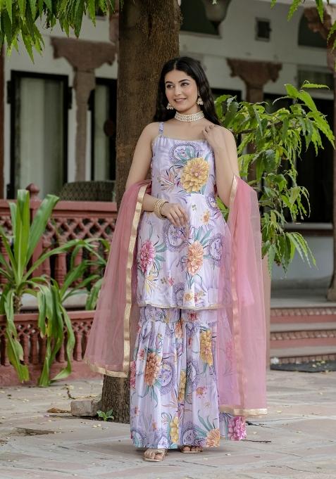 Multicolor Chinon Palazzo Set