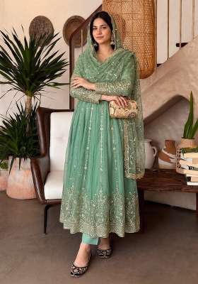 Pista Embroidery Fendi Gown Set