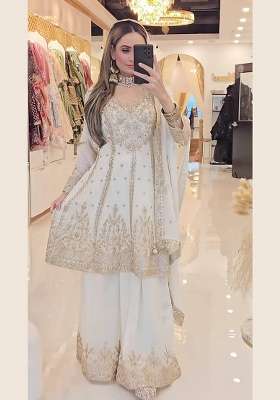 Perrot Embroidery Chinon Palazzo Set