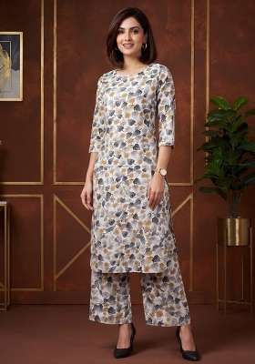Multicolor  Cotton Kurta Set