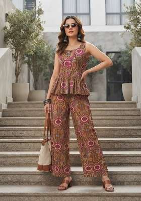 Multicolor  Cotton Kurta Set