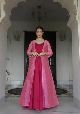 Rani Digital Print Muslin Kurta Set