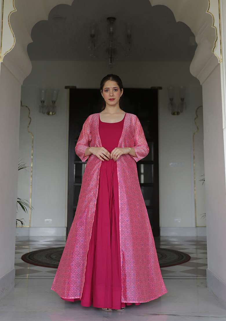 Rani Digital Print Muslin Kurta Set - Indya
