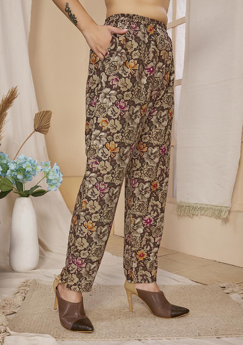 Multicolour Abstract Print Rayon Kurta Set