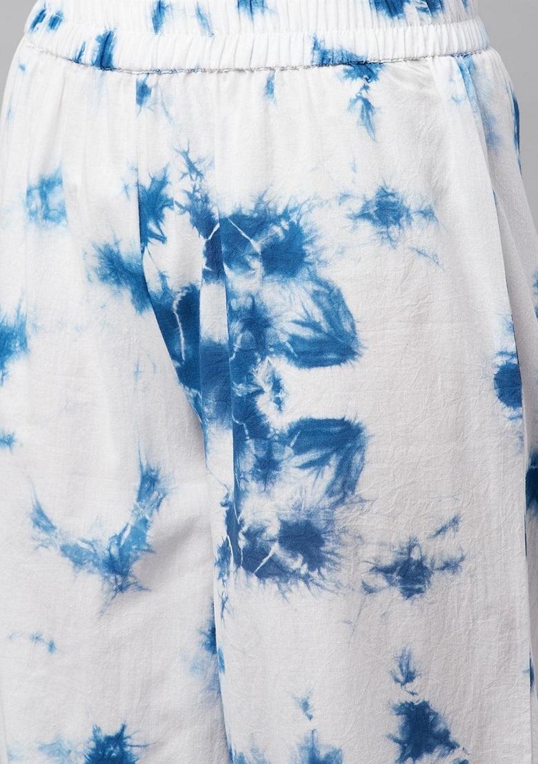 Blue Printed Cotton Co-Ords Set